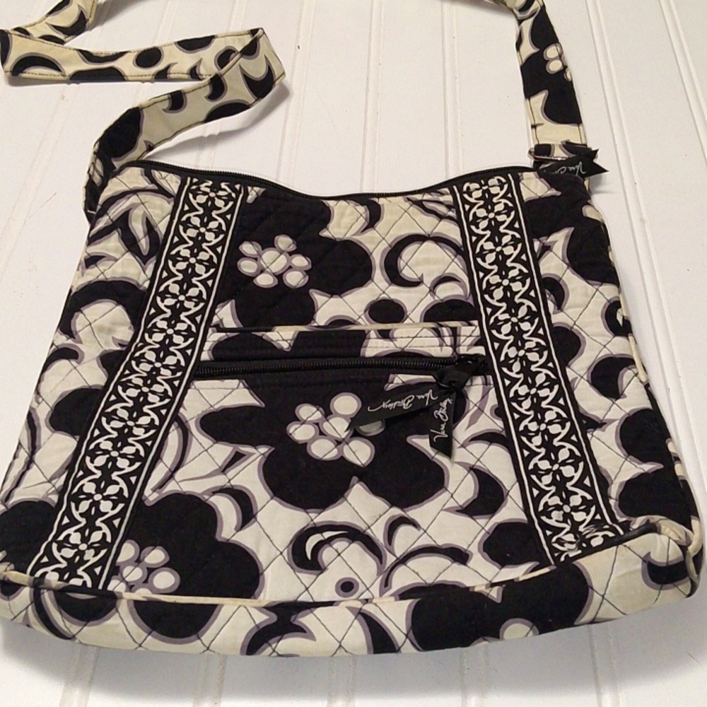 Vera Bradley Night Day Print Messenger/Crossbody Bag